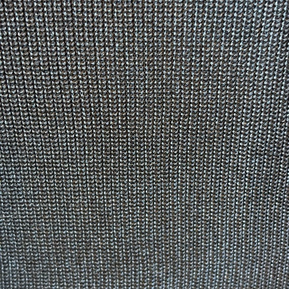 Linda Allard Ellen Tracy Silk Sleeveless Turtleneck Sweater - Picture 3 of 4